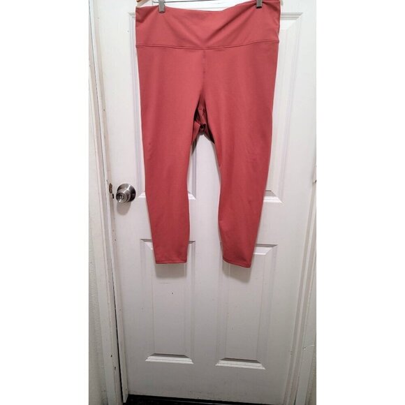 FABLETICS KESSLER HIGH WAISTED STRAPPY PLUS SIZE DARK PINK LEGGING SZ 16 - Picture 2 of 7